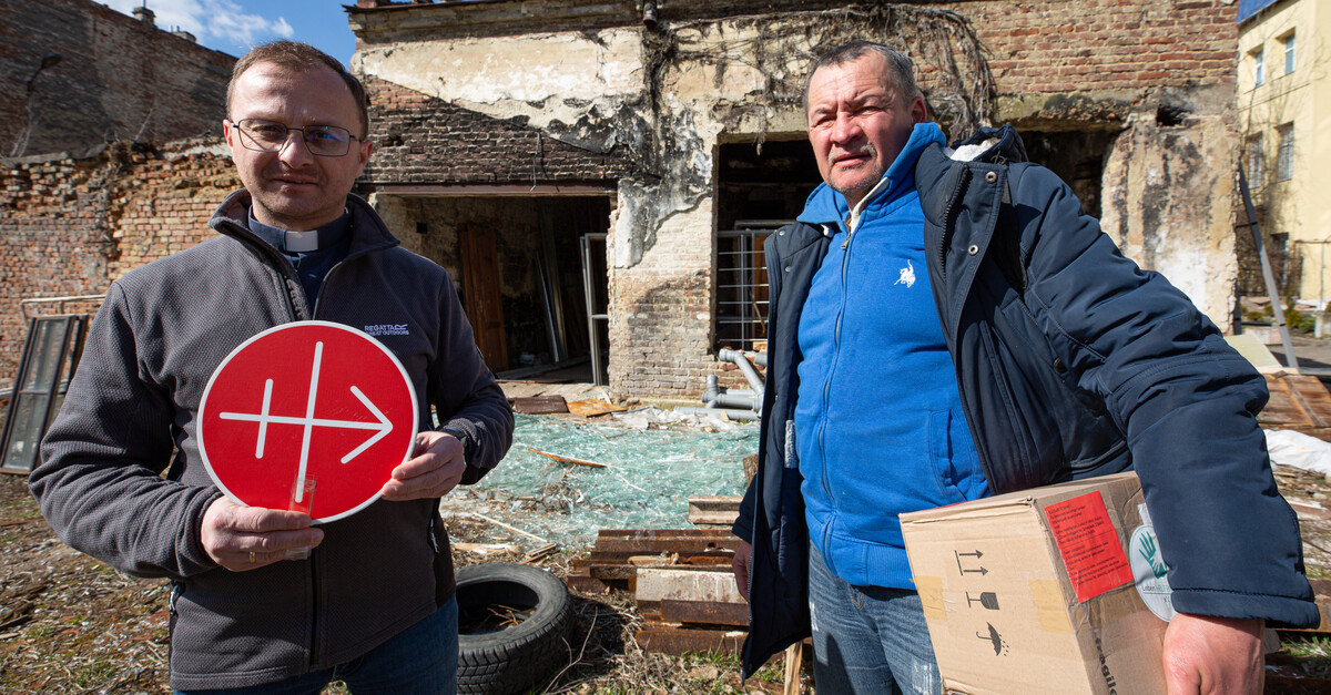 Ukraine: “You did not only give us food, but a taste of God”